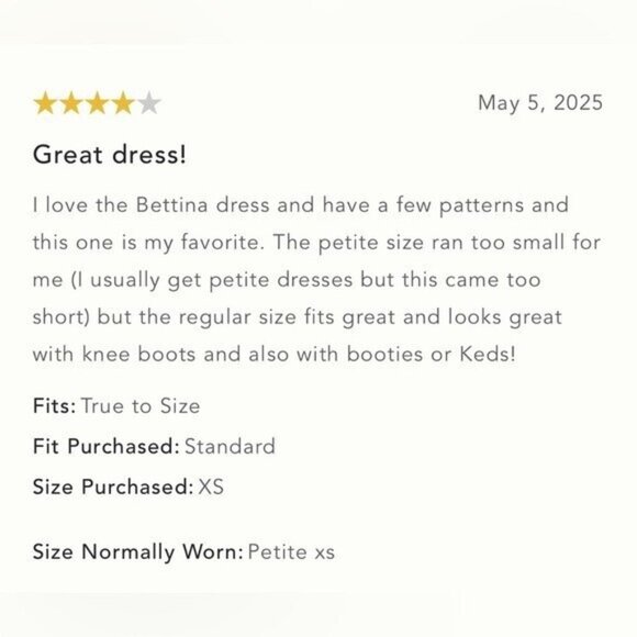 NWT Size XL - The Bettina Shirt Dress by Maeve: Mini Edition (NWT US$ 138) - Picture 16 of 16